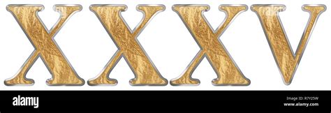 xxx.35|Roman Numerals: XXXV = 35